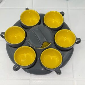 Botero Teacup tray set